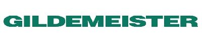 Logo Gildemeister na stronie zakładu mechanicznego, symbol marki maszyn CNC i obróbki metali